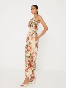 VINTAGE ROMANCE FLORAL JUMPSUIT
