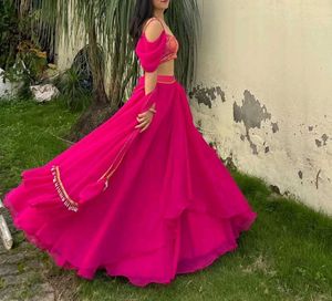 Georgette Lehnga All Colour Available