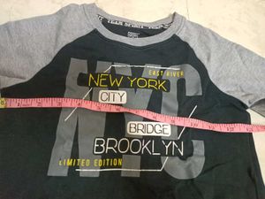Branded Winter Full Sleeve Boys T-shirt 6-7 Years