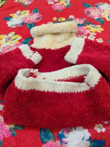 Red Sparkling Sweater