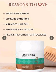 Just Herbs Nourishing Hair Mask Cream