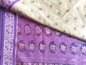 Elegant Purple Saree