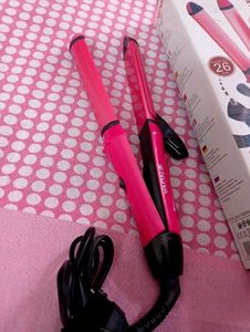 2in 1 Hair Staightener And Curler