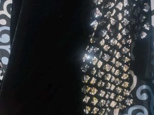 Black Sequin Party Dress For Women