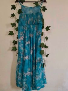 Floral Print Maxi Slip Dress