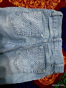 Girls Designer Jeans In Blue 💙 Colour