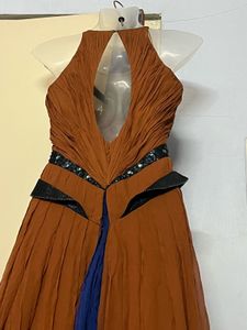 Disney Princess Pinterest Elegant Brown Maxi Dress