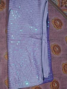 Purple Sequin Fabric