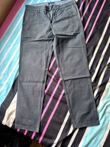 Original Allen Solly Dark blue Formal pant