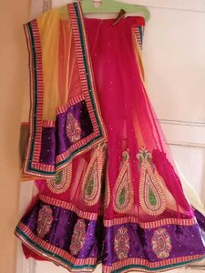 Saree With Choli