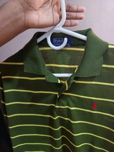 Title: 🔥 Stylish Green-Yellow Polo – Must-Have! ✨