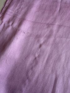 Lavender Silk Saree with Delicate Embroidery