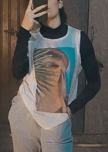 Graphic Print Tank Top