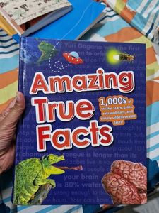 Amazing True Facts Hard Cover Book