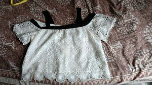 Lace Off Shoulder Top