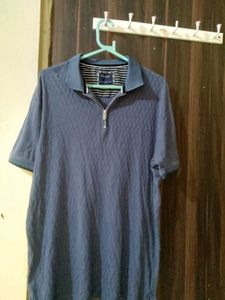 Stylish Blue Polo T-Shirt