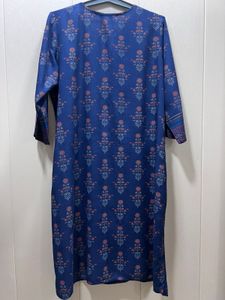 Blue Printed Kurta