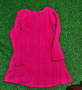 Chic Knit Long Sleeve Dress