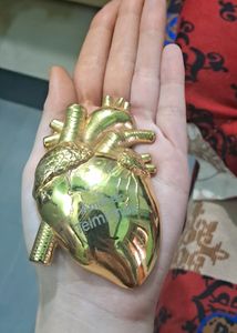 Golden Heart Paper Weight