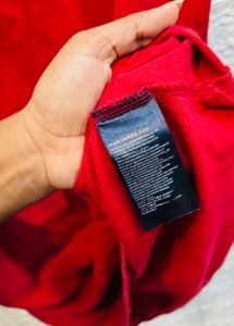 🇬🇧Tommy Hilfiger Imported Red Polo Shirt