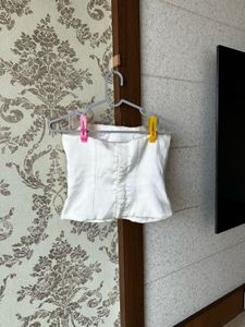 White Corset Top
