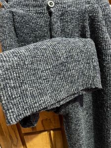 Wide Leg Textured Pants