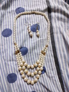 PEARL NECKLACE SET