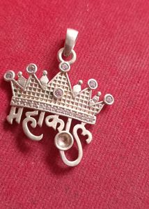 Mahakal Pure Silver Pendant