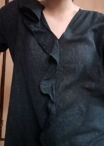 PRICE DROP -Black Zara Top
