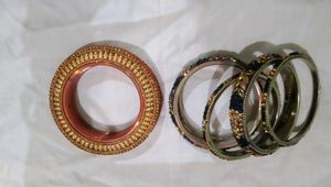 Combo of Metal bangles