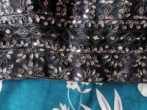 Embroidered  mirror work beautiful Blouse