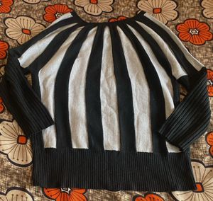 Black & Grey Sweater !!