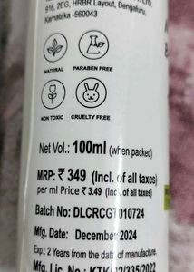 Cocoliss 10%Niacinamide Milk Shake Body DTan Spray