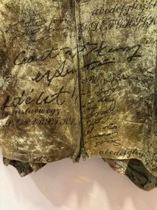 Vintage Green Velvet Wrap Top