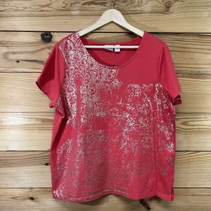 Red Floral T-Shirt