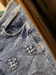 Stylish Embellished Jeans