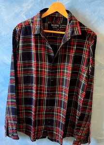 Mufti Plaid Christmas Shirt (M)