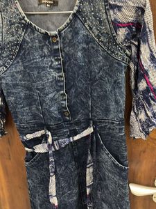 denim dress