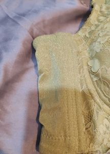 golden bra
