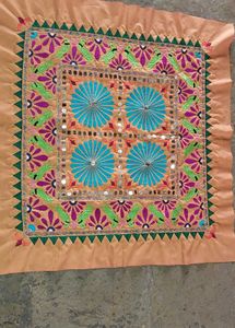 Embroidered Textile Art (Desi Kathiyawadi)