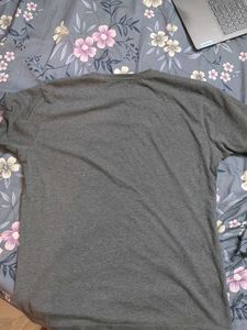 Gray Casual T-Shirt