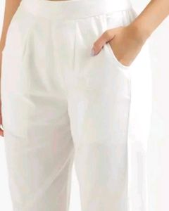 White Ankle Pants