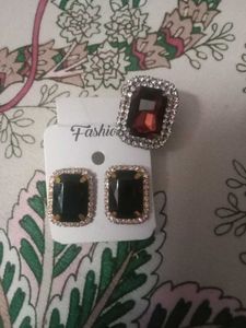 Earrings & Ring Set