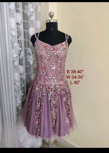 barbie doll sequience midi dress😍