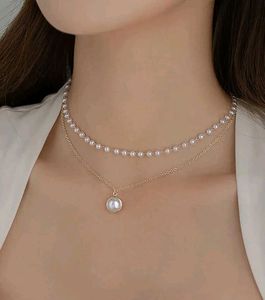 Layered Pearl Necklace