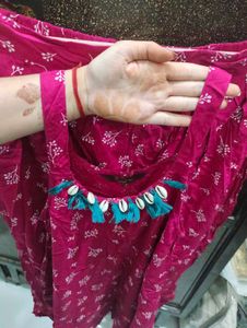 Pink Printed Jumpsuit