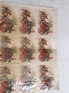 Vintage Stickers Of 1870