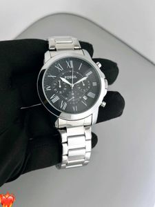 Fossil Watch Men Silver