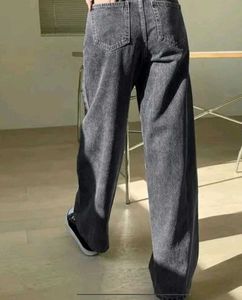 Wide Leg Denim Jeans