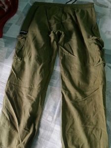Olive Green Cargo Pants